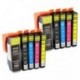 EPSON 26XL Pack de 10 cartuchos de tinta compatibles