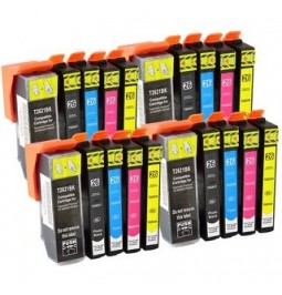 EPSON 26XL Pack de 20 cartuchos de tinta compatibles