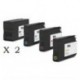 HP 953XL Pack de 8 cartuchos compatibles