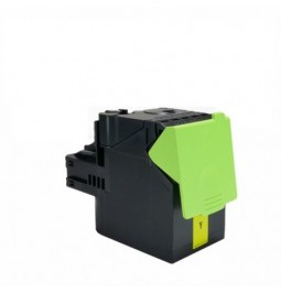 Toner compatible LEXMARK CS317 CS417 CX317 CX417 71B20Y0 Amarillo 2.300 Páginas