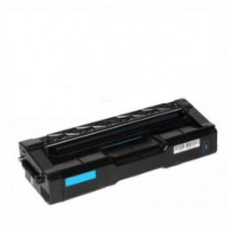 Toner compatible para RICOH AFICIO SP-C250 SP-C260 SP-C261 407544 Cian 1.600 Páginas Toner compatible para RICOH AFICIO SP-C250 SP-C260 SP-C261 407544 Cian 1.600 Páginas