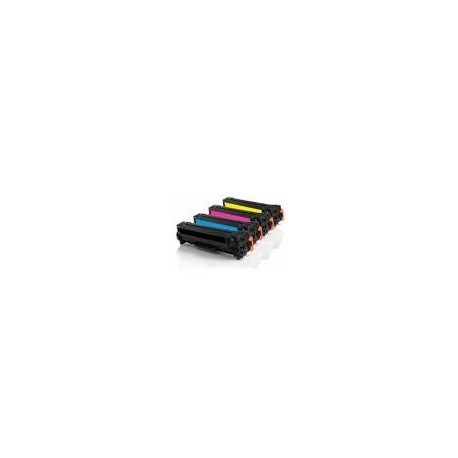 Pack de 4 Tóners compatibles para HP CF380X/CF381A/CF382A/CF383A Pack de 4 Tóners compatibles para HP CF380X/CF381A/CF382A/CF383A