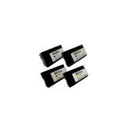Pack de 4 cartuchos compatibles para HP 950XL/951XL