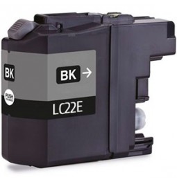 Cartucho de tinta compatible para Brother LC22EBK