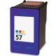 Cartucho de tinta compatible para HP C6657AE (HP 57)