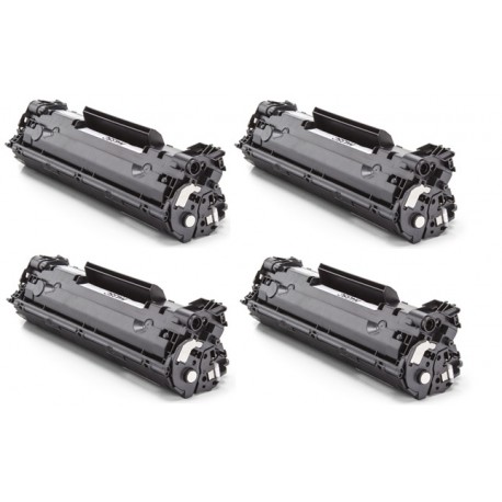 Pack de 4 Tòners compatibles per a HP CB435A