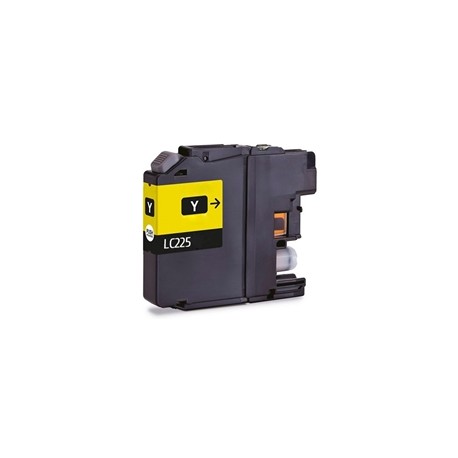 Cartucho de tinta compatible para Brother LC-225Y Cartucho de tinta compatible para Brother LC-225Y