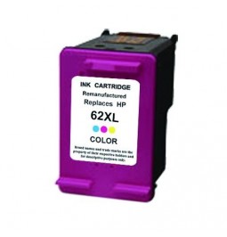Cartucho de tinta compatible para HP 62X Color