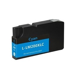 Cartucho de tinta compatible para Lexmark 200XL Cian